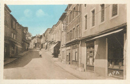 / CPA FRANCE 82 "Monclar De Quercy, Grande Rue" - Montclar De Quercy