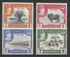 Bahâwalpur 1949 N° 22-25 MNH Jubilé De L'émir (H6) - Bahawalpur