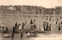 Le Portel * Panorama De La Plage Et Du Bourg - Le Portel