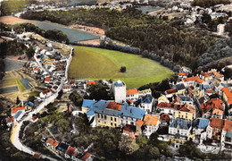 52-CHAUMONT- VUE AERIENNE DE L'ANCIEN CHÂTEAU DES COMTES DE CHAMPAGNE Xe S ET FAUBOURG DES TANNERIES - Chaumont