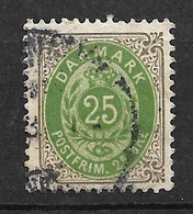 Danemark  N° 27     Oblitéré    B/TB  Voir Scans   - Used Stamps