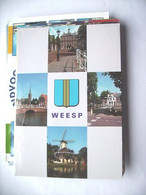 Nederland Holland Pays Bas Weesp Met Wapen Centraal - Weesp