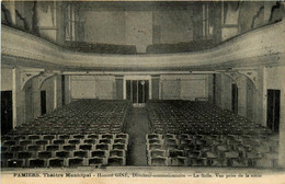 Pamiers * Théâtre Municipal , Honoré GINE Giné Directeur Concessionnaire * La Salle , Vue Prise De La Scène * Cinéma ? - Pamiers