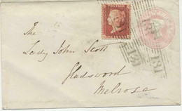 GB „131“ Very Rare Experimental Scottish Numeral (EDINBURGH Roller Cancellation) - Scotland