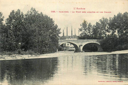 Pamiers * Le Pont Sur L'ariège Et Les Usines * Usine Cheminée - Pamiers