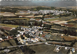 66-BOURG-MADAME- VUE AERIENNE GENERALE DE BOURG-MADAME ET DE PUICERDA - Autres & Non Classés