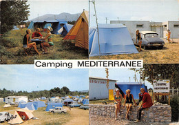 66-ARGELES- CAMPING CARAVANING MEDITERRANEE  - MULTIVUES - Argeles Sur Mer