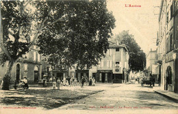 Pamiers * La Place Des Jacobins * Peinture Et Vitrerie FOGASA * La Fontaine - Pamiers