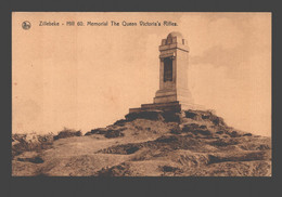 Zillebeke - Hill 60. Memorial The Queen Victoria's Rifles - Ieper