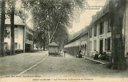 Ussat Les Bains * Rue * Les Thermes , La Direction Et L'hospice - Autres & Non Classés