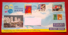 Cover From Hongkong To Philippines - Lettres & Documents