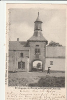 Trazegnies : Entrée Principale Du Château  --- 1904 - Courcelles