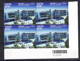 ESPAÑA 2021  ** MNH ED. 5476 ARQUITECTURA URBANA. CENTRO BOTIN BL.4 - Unused Stamps