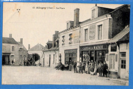 18 - Cher -  Allogny - La Place -  Cafe   (N4015) - Sonstige & Ohne Zuordnung