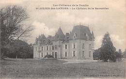 ¤¤   -  SAINT-JULIEN-des-LANDES   -  Le Chateau De La Bassetière      -  ¤¤ - Autres & Non Classés