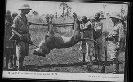 RETOUR DE LA CHASSE AU LION - Non Classés