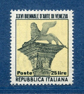 ⭐ Italie  - YT N° 630 ** - Neuf Sans Charnière - 1952 ⭐ - 1946-60: Nieuw/plakker