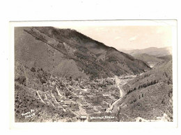 Wallace, Idaho, USA, Silver Mining Town, 1947 Real Photo Postcard - Sonstige & Ohne Zuordnung