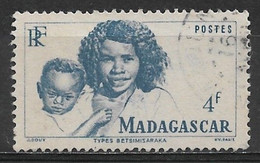 Malagasy Republic 1946. Scott #279 (U) Betsimisaraka Mother And Child - Oblitérés