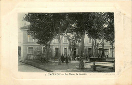 Capendu * La Place Et La Mairie * Hôtel De Ville - Capendu