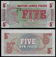 UNITED KINGDOM - GREAT BRITAIN - BRITISH ARMED FORCES BANKNOTE - 5 NEW PENCE 6th SERIES P#M44 UNC (NT#04) - Forze Armate Britanniche & Docuementi Speciali