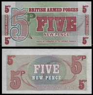 UNITED KINGDOM - GREAT BRITAIN - BRITISH ARMED FORCES BANKNOTE - 5 NEW PENCE 6th SERIES P#M44 UNC (NT#04) - British Armed Forces & Special Vouchers