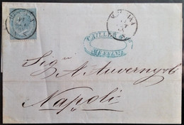 790 ITALY ITALIA ITALIE MESSINA 1864 NAPOLI - Other & Unclassified