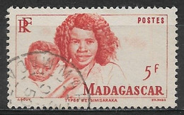 Malagasy Republic 1946. Scott #280 (U) Betsimisaraka Mother And Child - Oblitérés