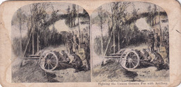 A2067- FIGHTING GERMAN FOE ARTILLERY PHOTO STEREOSCOPES PHOTOGRAPHY - Visionneuses Stéréoscopiques