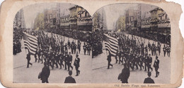 A2070-  OLD BATTLE FLANGS VETERANS USA PHOTO STEREOSCOPES PHOTOGRAPHY - Visionneuses Stéréoscopiques