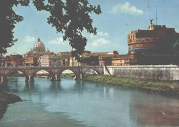 ROME PONT ET CHATEAU SAINT ANGE - Ponts