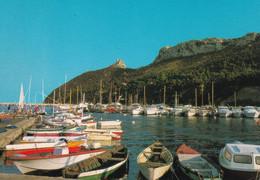 Italia  - Postcard Used 1989  -  Cagliari -  Marina Piccola  - 2/scans - Cagliari