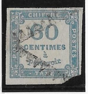 France Taxe N°9 - Oblitéré - B - 1859-1959 Oblitérés