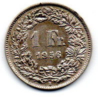 Suisse - 1 Franc 1956 B - TTB - Altri & Non Classificati