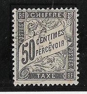 France Taxe N°20 - Oblitéré - TB - 1859-1959 Gebraucht