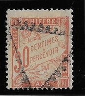 France Taxe N°34 - Oblitéré - TB - 1859-1959 Usados