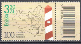 Poland 2021 - Treaty Of Riga - Mi.5281 - MNH(**) - Unused Stamps