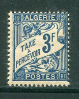 ALGERIE- Taxe Y&T N°11- Neuf Avec Charnière * - Segnatasse