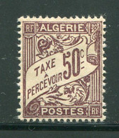 ALGERIE- Taxe Y&T N°7- Neuf Avec Charnière * - Segnatasse