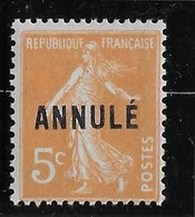 France Cours D'Instruction N°158CI 1 - Neuf * Avec Charnière - TB - Lehrkurse