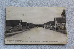 Delcampe - Champ De Tir De Chambaran, Vue Des Baraquements, Isère 38, Militaria - Kasernen