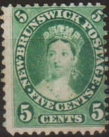 New Brunswick 1860 MiN°6 M(*) No Gum  Vedere Scansione - Unused Stamps