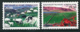 GREENLAND 2013 Agricultural Scenes II MNH / **.  Michel 640-41 - Unused Stamps
