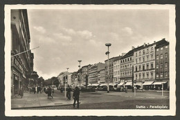 Stettin (Szczecin), Paradeplatz, PPC From About 1930, Unused - Poland