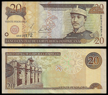 REP. DOMINICANA BANKNOTE - 20 PESOS 2001 P#169a VF (NT#04) - Dominicana