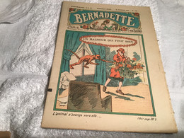 Hebdomadaire Bernadette  1932   Un Malheur Qui Finit Bien  Numéro 113 - Bernadette