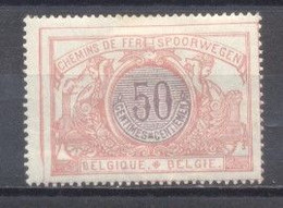 Belgique,1895/1902, Yvert Tellier 21, Chemin De Fer, Neuf, Trace De Charnière - 1895-1913