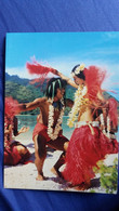 CPM TAMURE DANCE FOKLORE TAHITIEN ED PROMOTION PACIFIC  PHOTO TEVA 31 - Polynésie Française