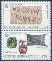 LOTE 2192  ////  (C040) CHIPRE   YVERT Nº: 577-578 * MH   //  CATALOG/COTE: 1,85 € - Unused Stamps