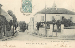 / CPA FRANCE 78 "Buc, Mairie Et église" - Buc